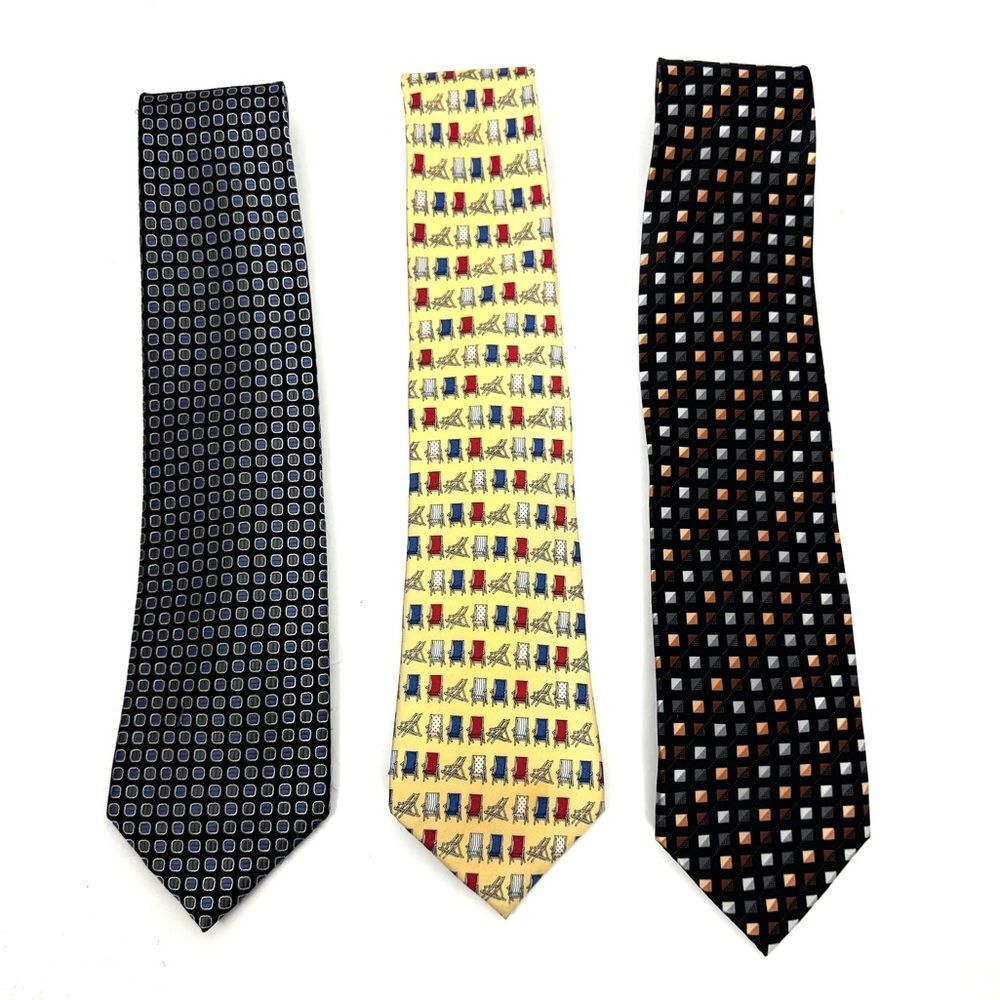 3 Men’s Silk Ties